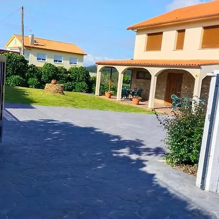 Ferienhaus Casa Arealba Casa Con Piscina Muy Cerca De Playas De San Xurxo Y Doninos