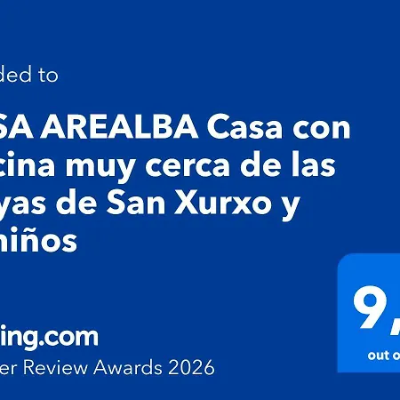Casa Arealba Casa Con Piscina Muy Cerca De Playas De San Xurxo Y Doniños Сasa de vacaciones Ferrol