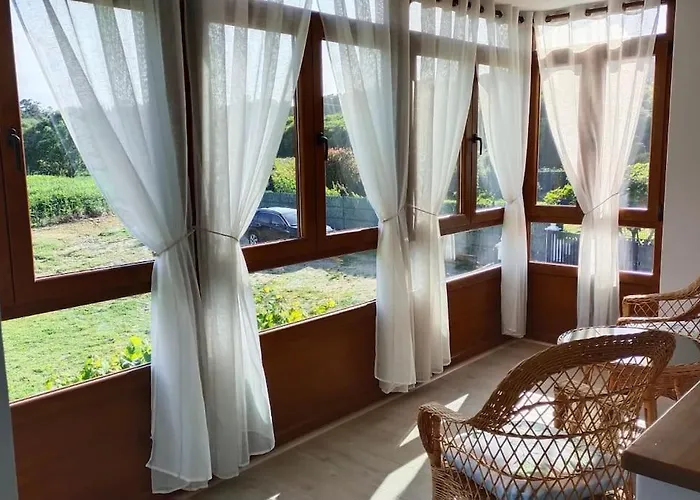 Ferienhaus Casa Arealba Casa Con Piscina Muy Cerca De Playas De San Xurxo Y Doninos *