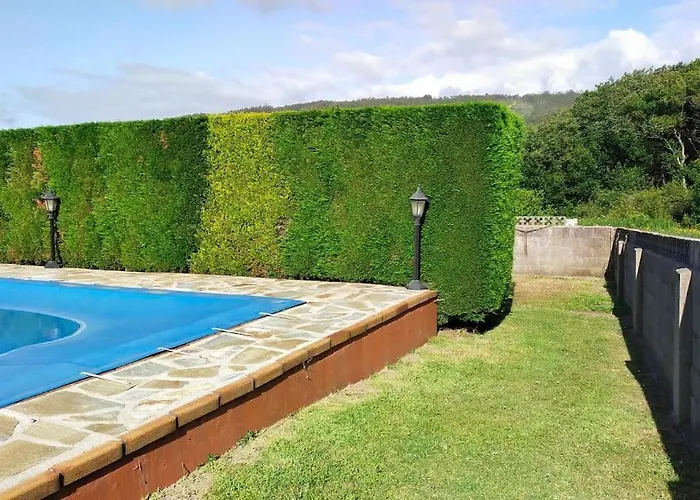 Casa Arealba Casa Con Piscina Muy Cerca De Playas De San Xurxo Y Doninos Ferienhaus
