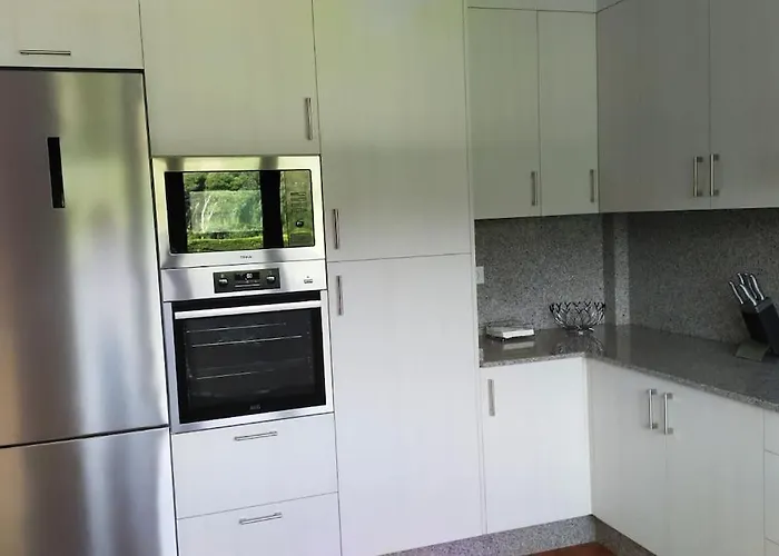 Ferienhaus Casa Arealba Casa Con Piscina Muy Cerca De Playas De San Xurxo Y Doninos Ferrol
