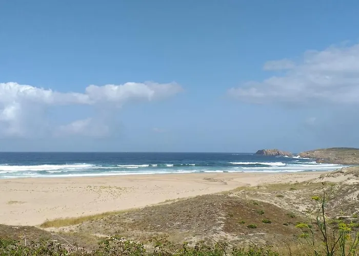 Ferienhaus Casa Arealba Casa Con Piscina Muy Cerca De Playas De San Xurxo Y Doninos